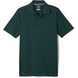 French Toast Unisex Adult Moisture Wicking Sport Polo(Hunter Green)