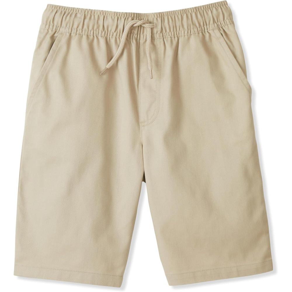 imageFrench Toast Boys PullOn Twill Shorts with DrawstringKhaki