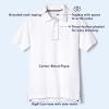 French Toast Boys’ 2-Pack Short Sleeve Pique Polo Shirt(Purple)