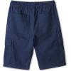 French Toast Boys’ Pull-On Twill Cargo Shorts(Navy)
