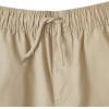 French Toast Boys’ Pull-On Twill Shorts with Drawstring(Khaki)