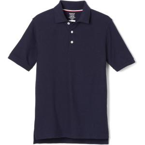 French Toast Boys’ 2-Pack Short Sleeve Pique Polo Shirt(Navy)