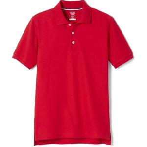 French Toast Boys’ 2-Pack Short Sleeve Pique Polo Shirt(Red)