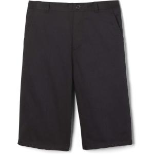 French Toast Boys’ Elastic Back Shorts(Black)