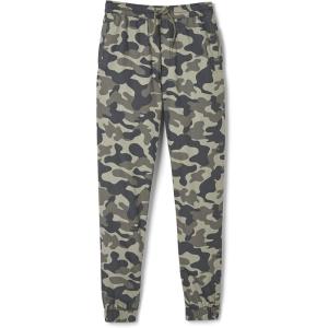 French Toast Boys’ Fleece Jogger(Green Camo)