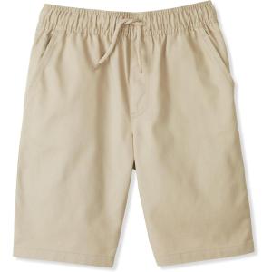 French Toast Boys’ Pull-On Twill Shorts with Drawstring(Khaki)
