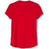 French Toast Girls’ Short Sleeve Moisture Wicking Sport Polo(Red)
