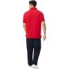 French Toast Boys’ Short Sleeve Pique Polo T-Shirt(Red)