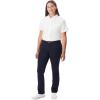 French Toast Women’s Junior’s Fitted Wrinkle-Resistant Oxford Shirt with Short Sleeves(White)