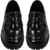 French Toast Girls Round Toe Ankle Strap Maryjane School Shoes – Mary Jane Chunky Platform Oxford Dress Shoe Pumps – Black/Navy/Brown (Size 12-5 Little Kid/Big Kid)(Black Shine)