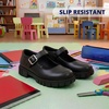 French Toast Girls Round Toe Ankle Strap Maryjane School Shoes Toddler/Little Kid/Big Kid(Black)