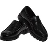 French Toast Girls Round Toe Ankle Strap Maryjane School Shoes Toddler/Little Kid/Big Kid(Black Shine)