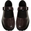 French Toast Girls Round Toe Ankle Strap Maryjane School Shoes Toddler/Little Kid/Big Kid(Brown)