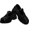 French Toast Girls Round Toe Ankle Strap Maryjane School Shoes Toddler/Little Kid/Big Kid(Glossy Black)