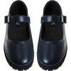 French Toast Girls Round Toe Ankle Strap Maryjane School Shoes Toddler/Little Kid/Big Kid(Navy)
