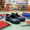 French Toast Girls Round Toe Ankle Strap Maryjane School Shoes Toddler/Little Kid/Big Kid(Navy)