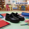 French Toast Girls Round Toe Ankle Strap Maryjane School Shoes Toddler/Little Kid/Big Kid(Onyx)