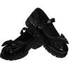 French Toast Girls Round Toe Ankle Strap Maryjane School Shoes Toddler/Little Kid/Big Kid(Shiny Black)