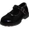French Toast Girls Round Toe Ankle Strap Maryjane School Shoes Toddler/Little Kid/Big Kid(Black Patent)