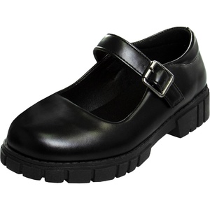 French Toast Girls Round Toe Ankle Strap Maryjane School Shoes Toddler/Little Kid/Big Kid(Black)